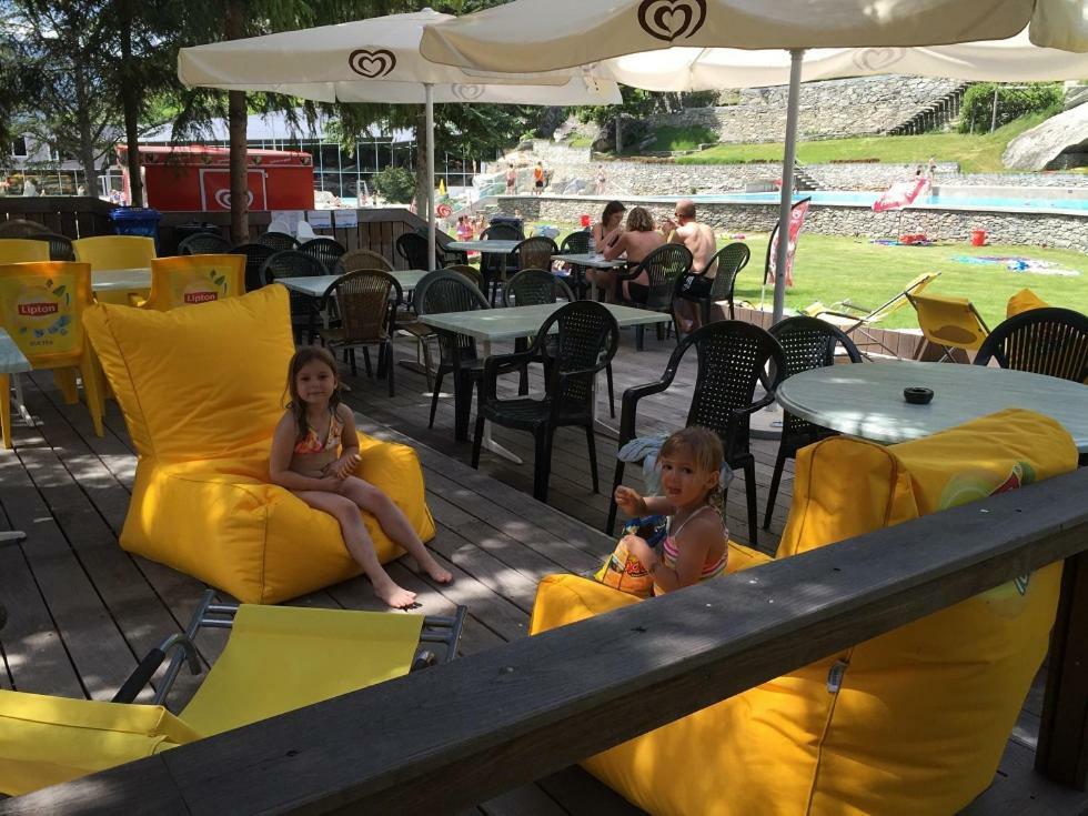Camping/ Thermalbad Brigerbad mit Bed&Breakfast Exterior foto